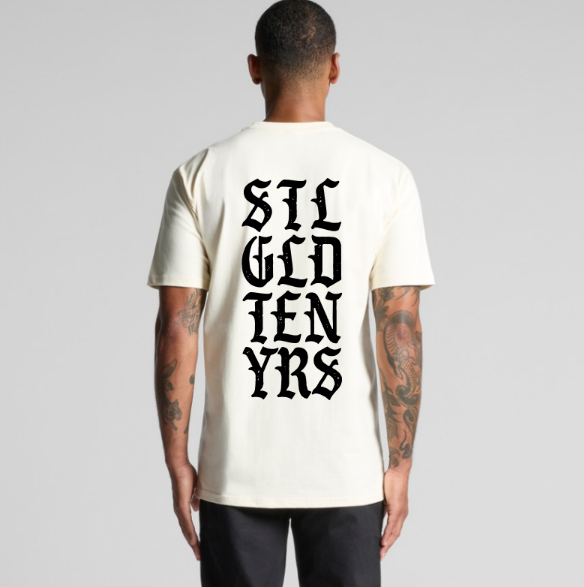 STL GLD – 10 Yr. Anniversary T-Shirt