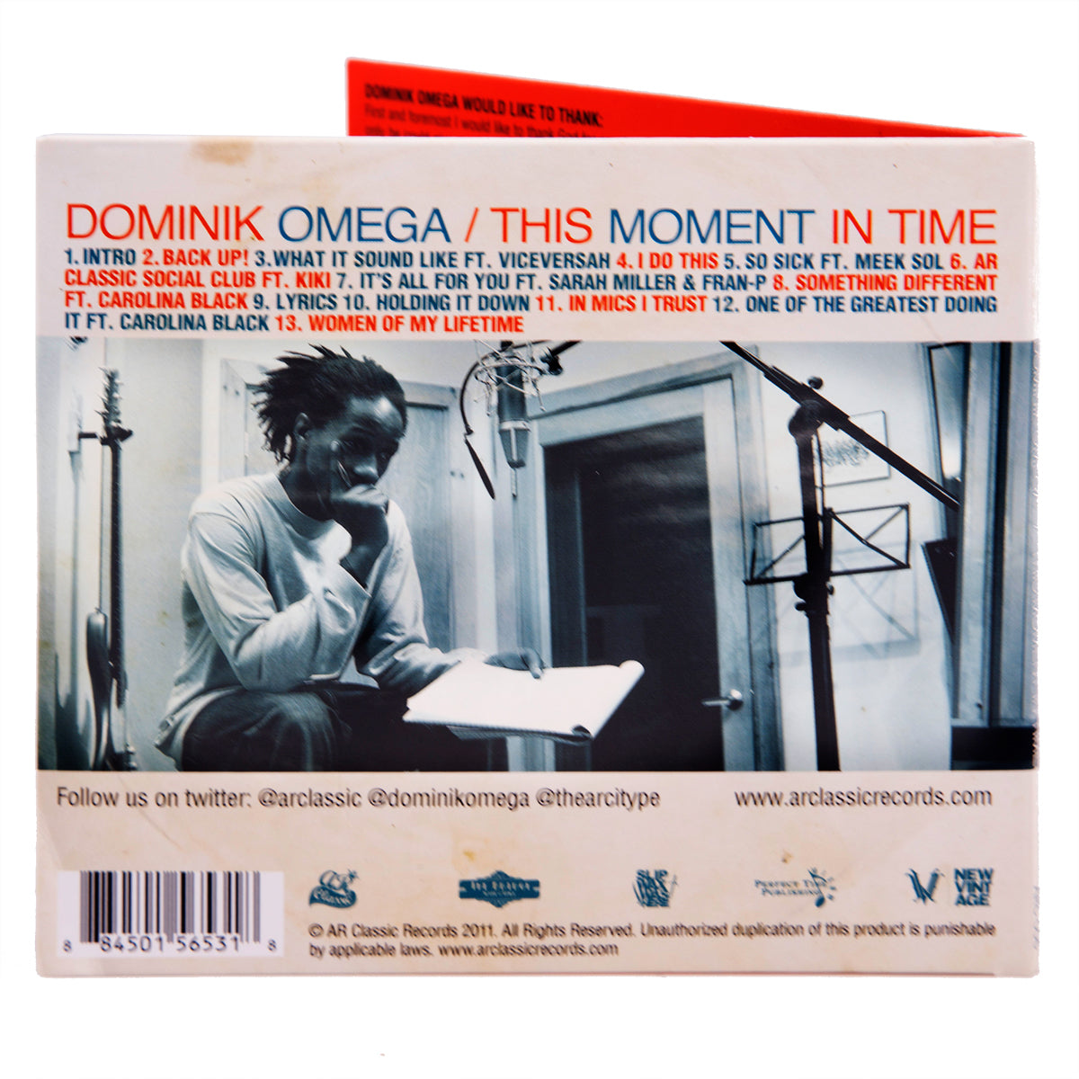 Dominik Omega – This Moment in Time CD